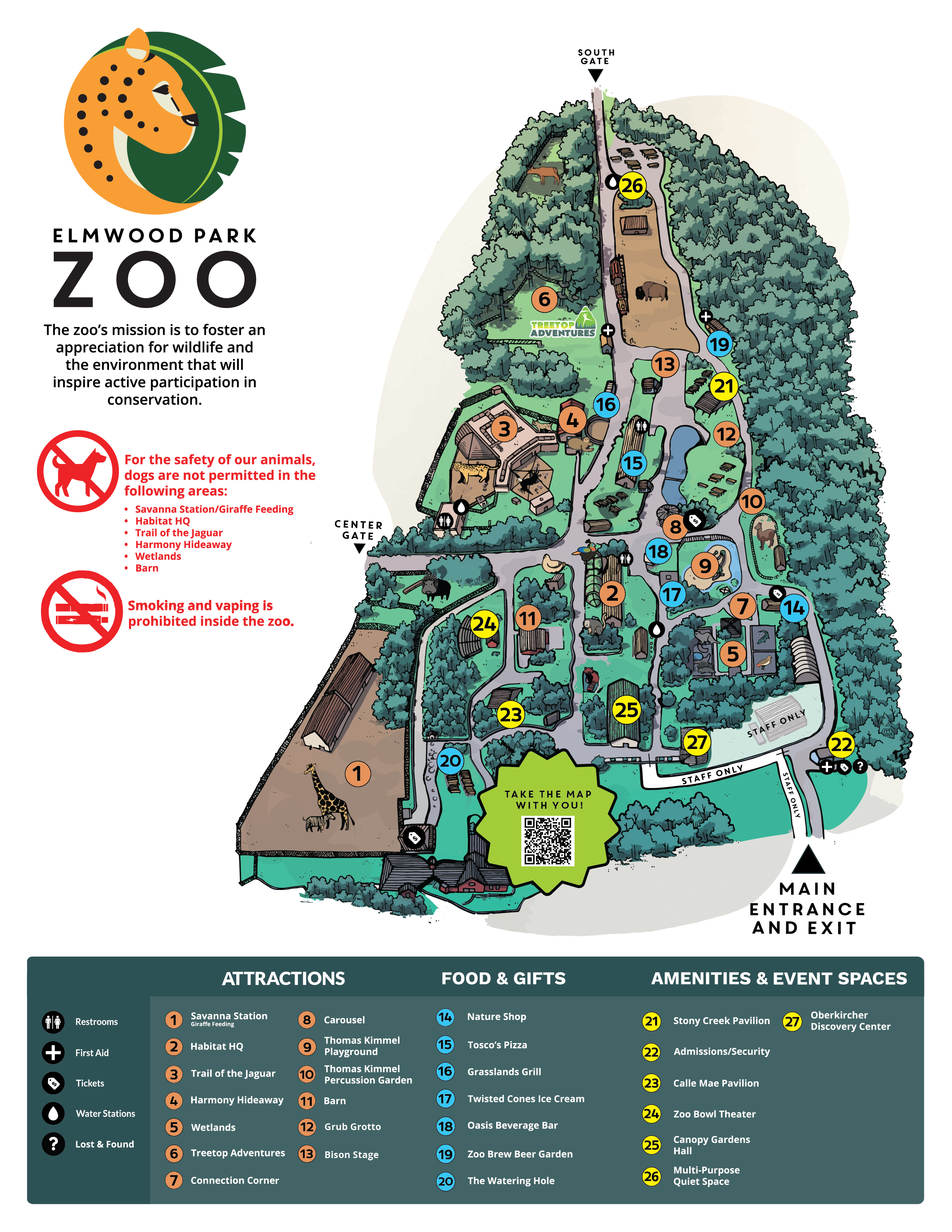 8.5x11_Zoo Map_Dec 2023