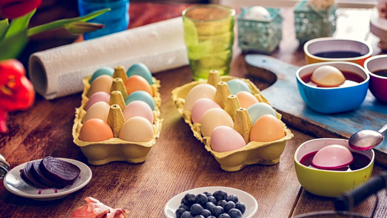 Natural Egg Dyeing Elmwood Park Zoo